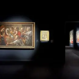 perspective of Caravaggio paintings